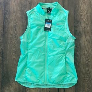 Nike running summer vest green medium women